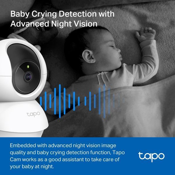 IP-Камера TP-LINK Tapo C210P2 3MP N300 microSD motion detection TAPO-C210P2 фото