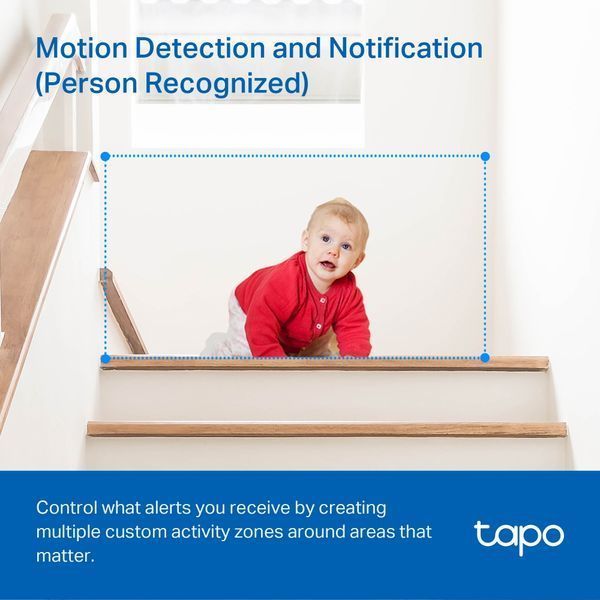 IP-Камера TP-LINK Tapo C210P2 3MP N300 microSD motion detection TAPO-C210P2 фото