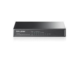 Комутатор TP-LINK TL-SF1008P 8xFE (8xPoE), 65Вт, Некерований TL-SF1008P фото