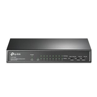 Комутатор TP-LINK TL-SF1009P 9x1FE (8xPoE), 65Вт, Некерований TL-SF1009P фото