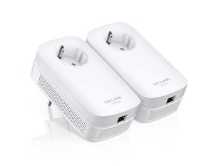 Комплект Адаптерiв Powerline TP-LINK TL-PA8010PKIT AV1300, 1xGE, AC1200, (TL-PA8010 2шт), Розетка TL-PA8010PKIT фото