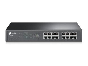 Комутатор TP-LINK TL-SG1016PE 16xGE (8xPoE), 124.4 Вт, WebSmart TL-SG1016PE фото