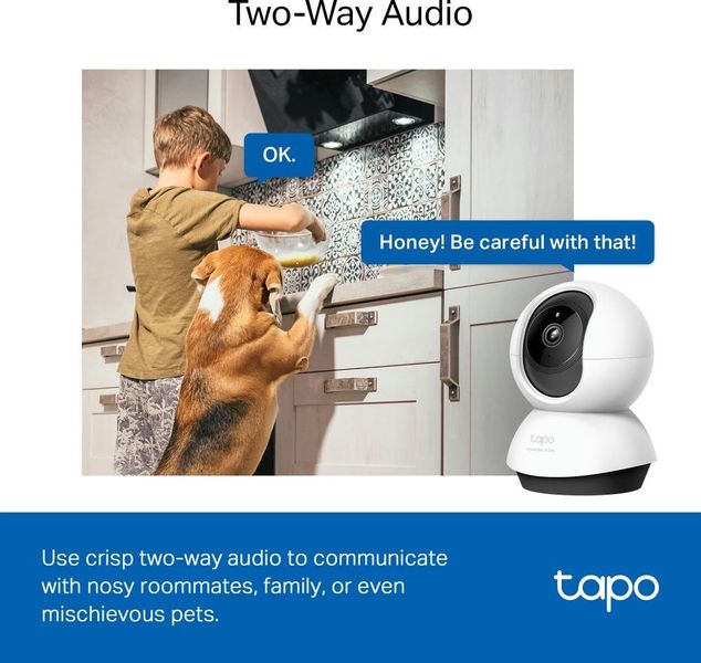 IP-Камера TP-LINK Tapo C220 4MP N300 microSD motion detection TAPO-C220 фото