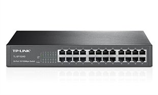 Комутатор TP-LINK TL-SF1024D 24xFE, Некерований TL-SF1024D фото