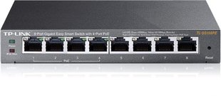 Комутатор TP-LINK TL-SG108PE 8xGE (4xPoE), 65.2Вт, WebSmart TL-SG108PE фото