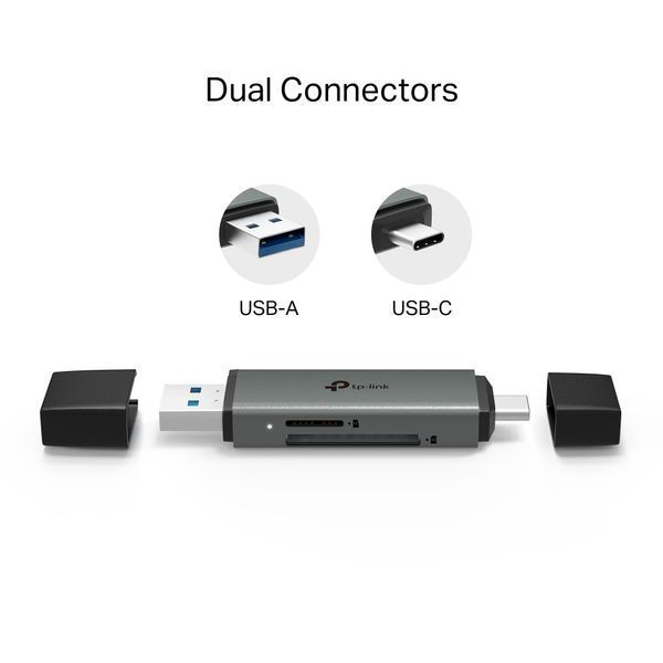 USB-Концентратор TP-Link UA430D 1xSD, 1x-microSD, USB TypeC&A UA430D фото