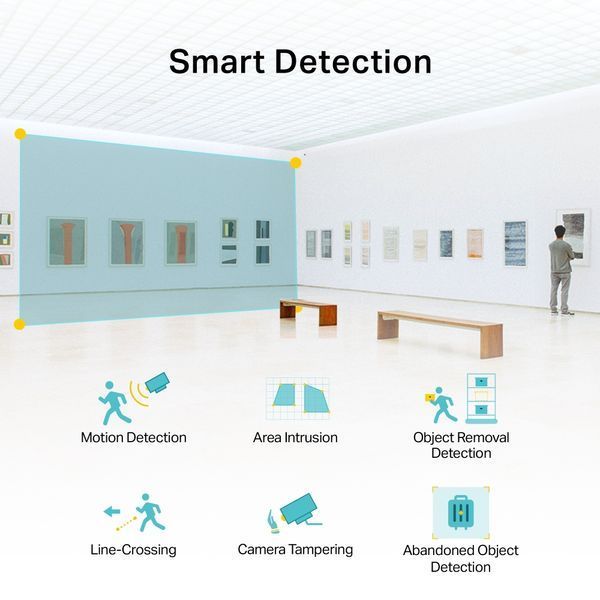 IP-Камера TP-LINK VIGI C230I Mini-2.8, PoE, 3Мп, 2,8 мм, H265+, Dome, ІЧ 30 м, внутрішня VIGI-C230I-MINI-2.8 фото