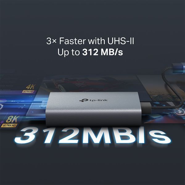 USB-Концентратор TP-Link UA440C 1xSD, 1x-microSD, USB TypeC UA440C фото