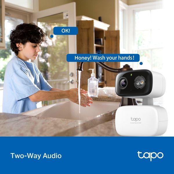 IP-Камера TP-LINK Tapo C216 3MP N300 microSD motion detection. зовнішня/внутрішня, AI TAPO-C216 фото