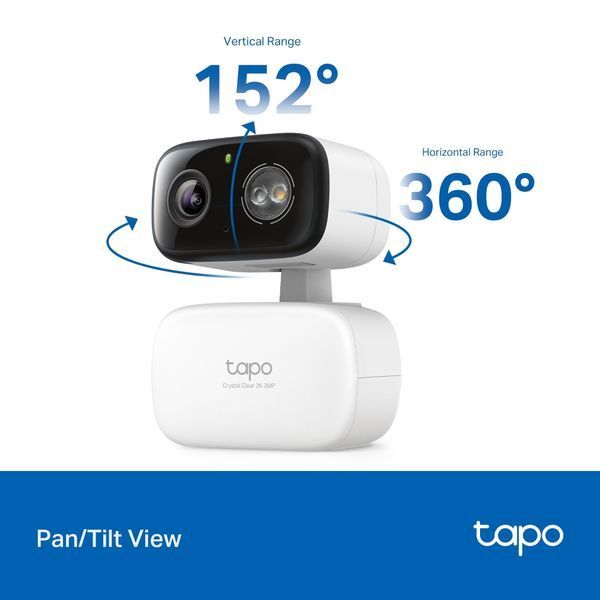 IP-Камера TP-LINK Tapo C216 3MP N300 microSD motion detection. зовнішня/внутрішня, AI TAPO-C216 фото