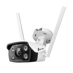 IP-Камера TP-LINK VIGI С340-W-4,PoE, 4Мп, 4 мм, Wi-Fi, H265+, IP66, Bullet, кольорове нічне бачення, зовнішня VIGI-C340-W4 фото