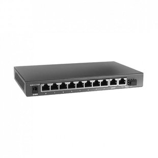 Комутатор TP-LINK TL-SG1210MPE 10xGE (8xPoE), 2xSFP, 123Вт, WebSmart TL-SG1210MPE фото