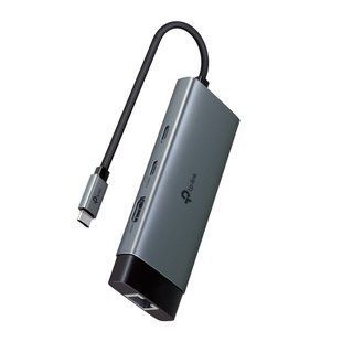 Хаб USB Type-C 6-в-1 TP-Link UH6120C &mdash; 2&times;USB 3.0, 1&times;USB-C, 1&times;HDMI 4K@60Hz, 1&times;RJ-45 1Gbps, PD 100Вт UH6120C фото