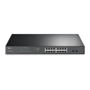 Комутатор TP-LINK TL-SG1218MPE 16xGE (16xPoE), 2xSFP, 192Вт, WebSmart TL-SG1218MPE фото