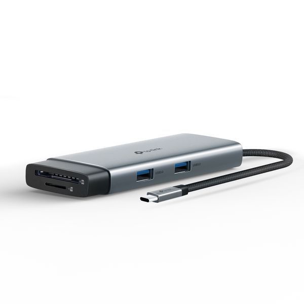 Хаб USB TP-LINK UH7021C USB-C > 3xUSB3.0/1xHDMI/1xSD/1xmicroSD/1xPD 100Wh UH7021C фото