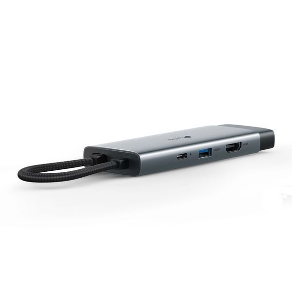 Хаб USB TP-LINK UH7021C USB-C > 3xUSB3.0/1xHDMI/1xSD/1xmicroSD/1xPD 100Wh UH7021C фото