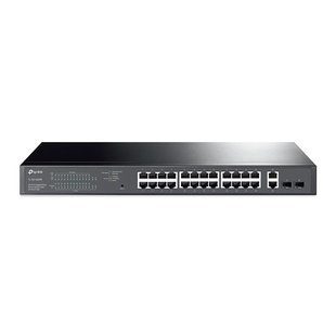 Комутатор TP-LINK TL-SG1428PE 24xGE (24xPoE) 2xSFP, 250Вт, WebSmart TL-SG1428PE фото