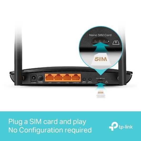 Купити Маршрутизатор TP-LINK TL-MR600 AC1200, 4G/LTE, 3xGE LAN