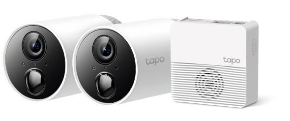 Розумна бездротова система відеоспостереження, система з двома камерами TP-LINK Tapo C400 2MP N300 зовнішня поворотна TAPO-C400S2 фото