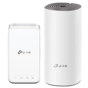 Система WiFi-Mesh TP-LINK Deco E3 (Deco E4R + Deco M3W), AC1200, 2xFE LAN/WAN DECO-E3-2-PACK фото