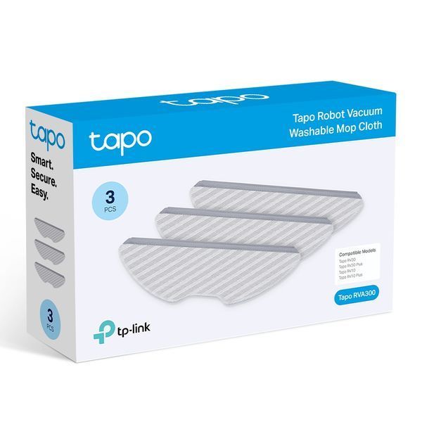 Серветка для вологого прибирання до робота-пилососа TP-LINK TAPO RVA300 TAPO-RVA300 фото