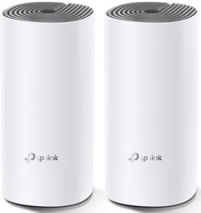 Система WiFi-Mesh TP-LINK Deco E4 AC1200, 2xFE LAN/WAN, 2мод DECO-E4-2-PACK фото