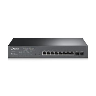 Комутатор TP-LINK TL-SG2210MP 8xGE (8xPoE) 2xSFP, 150Вт, WebSmart SG2210MP фото