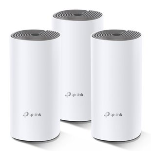 Система WiFi-Mesh TP-LINK Deco E4 AC1200, 2xFE LAN/WAN, 3мод DECO-E4-3-PACK фото