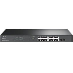 Комутатор TP-LINK TL-SG2218P 16x1GE (1xPoE), 2xSFP, 150Вт, WebSmart TL-SG2218P фото