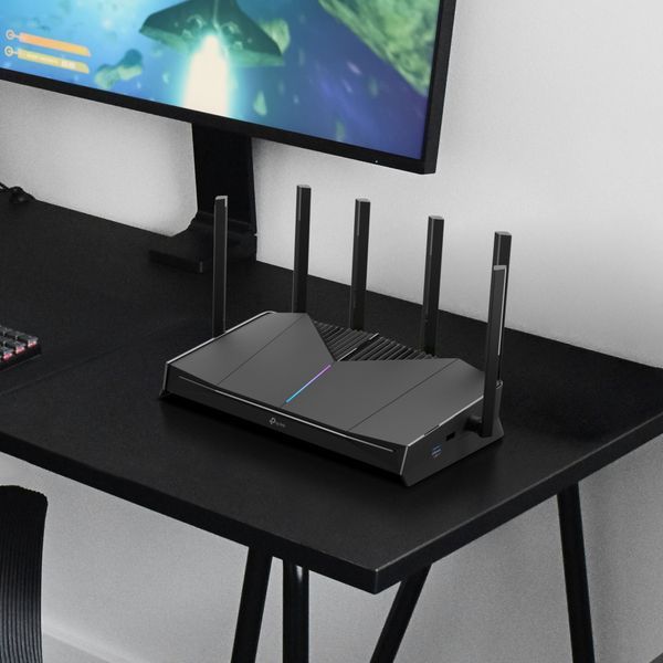 Маршрутизатор TP-LINK Archer GE400 BE6500, 3xGE LAN, 1x2.5GE LAN, 1x2.5GE WAN, 1xUSB3.0 MESH ARCHER-GE400 фото Маршрутизатор TP-LINK Archer GE400 BE6500, 3xGE LAN, 1x2.5GE LAN, 1x2.5GE WAN, 1xUSB3.0 MESH ARCHER-GE400 фото