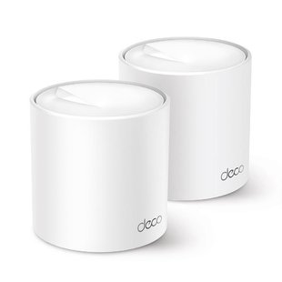 Система WiFi-Mesh TP-LINK Deco X50 AX3000, 3xGE LANWAN, 2мод DECO-X50-2-PACK фото