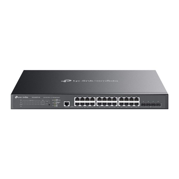 Комутатор TP-LINK SG3428XPP-M2 24x2.5GE (24xPoE), 4xSFP+, 500Вт, Керований L2 SG3428XPP-M2 фото