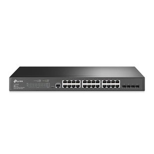 Комутатор TP-LINK TL-SG3428 24xGE, 4xSFP, Керований L2 TL-SG3428 фото