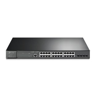 Комутатор TP-LINK TL-SG3428MP 24xGE (24 PoE), 4xSFP, 384Вт Керований L2 TL-SG3428MP фото