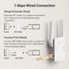 Розширювач покриття WiFi TP-LINK RE225BE BE3600, 1хGE, MESH RE225BE фото 7