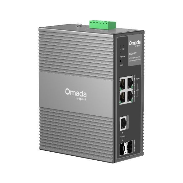 Промисловий комутатор TP-LINK IES206GPP 4xGE (PoE), 120W, 1xGE/SFP, 1xSFP WebSmart IES206GPP фото