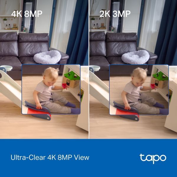 IP-Камера TP-LINK Tapo C260 8MP N300 microSD motion detection. TAPO-C260 фото