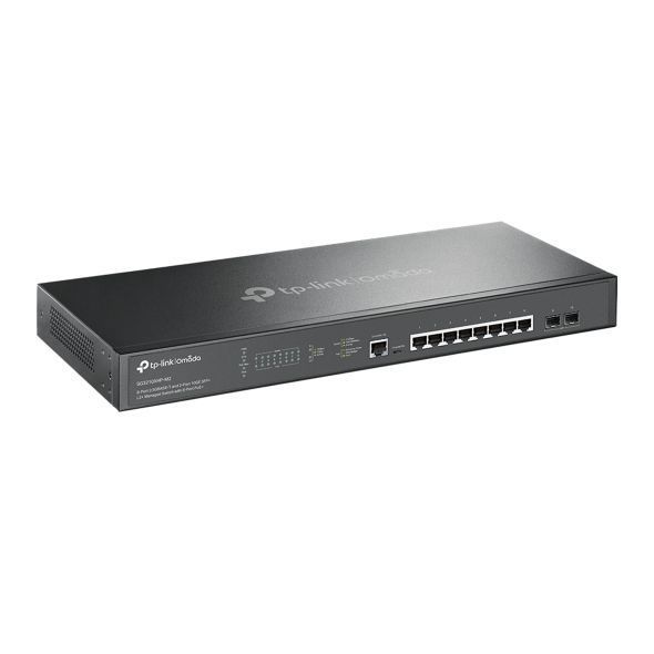 Комутатор TP-LINK SG3210XHP-M2 8x2.5GE (8xPoE), 2x10GE SFP+, 240Вт, Керований L2 SG3210XHP-M2 фото