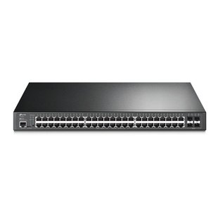 Комутатор TP-LINK TL-SG3452P 48xGE (48xPoE), 4xSFP, 384Вт, Керований L2 TL-SG3452P фото