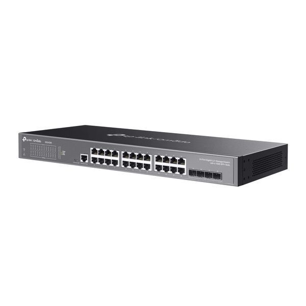 Комутатор TP-LINK SG3428X 24xGE, 4xSFP+, Керований L2 SG3428X фото
