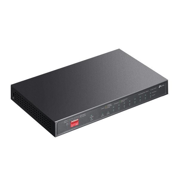 Комутатор TP-LINK TL-SG1210PP 10xGE (PoE), 1xSFP, 123Вт, Некерований TL-SG1210PP фото