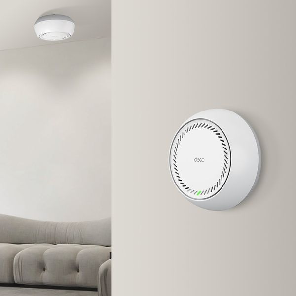 Система WiFi-Mesh TP-LINK Deco BE65 BE11000, 2x5GE LAN/WAN, 3мод, PoE DECO-BE65-POE-3-PACK фото
