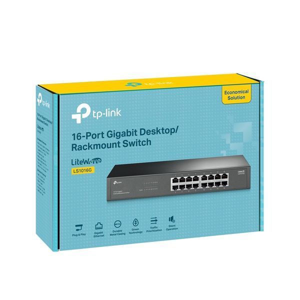Комутатор TP-LINK LS1016G 16xGE, Некерований LS1016G фото