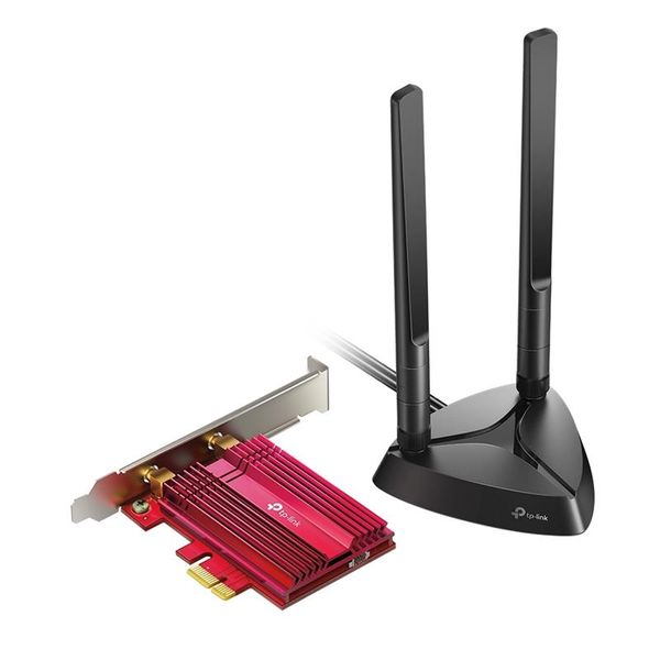 Адаптер WiFi TP-LINK TX3000E AX3000, PCI-Express x1, BT5.0 ARCHER-TX3000E фото