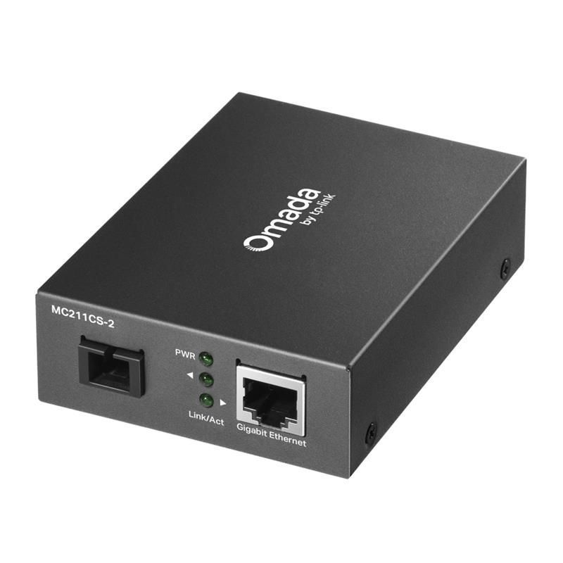 Купити Медіаконвертер TP-LINK MC211CS-2 1GE, WDM SM, 2km, SC