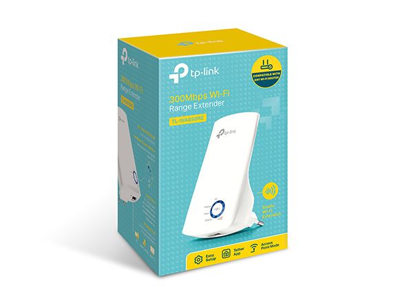 Розширювач покриття WiFi TP-LINK TL-WA850RE N300, 1хFE LAN TL-WA850RE фото