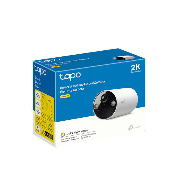 IP-Камера TP-LINK Tapo C410 3MP N300 microSD motion detection, зовнішня/внутрішня TAPO-C410 фото