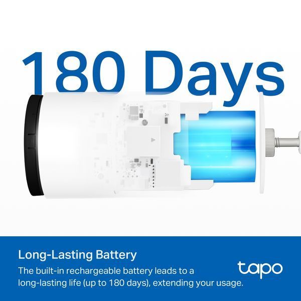 IP-Камера TP-LINK Tapo C410 3MP N300 microSD motion detection, зовнішня/внутрішня TAPO-C410 фото