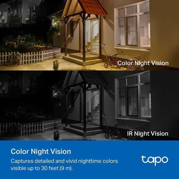 IP-Камера TP-LINK Tapo C410 3MP N300 microSD motion detection, зовнішня/внутрішня TAPO-C410 фото