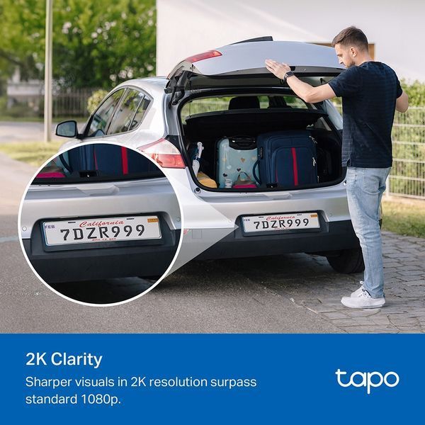 IP-Камера TP-LINK Tapo C410 3MP N300 microSD motion detection, зовнішня/внутрішня TAPO-C410 фото